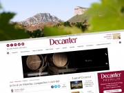 The Decanter newspaper wandering in Pic Saint Loup